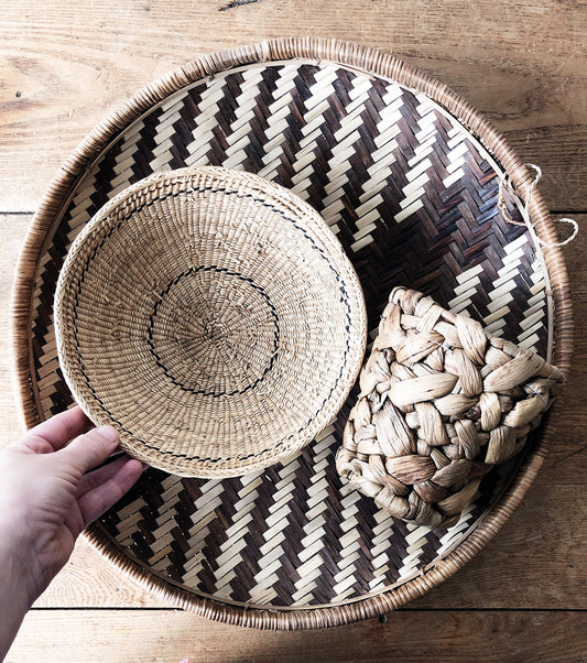 Vintage Native American Basket