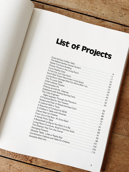 Vintage DIY Furniture Book