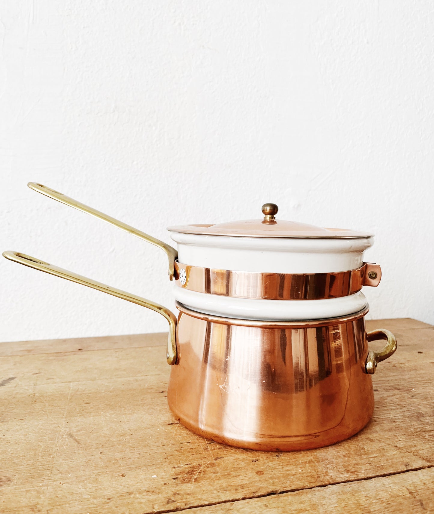 Vintage Double Boiler Pot