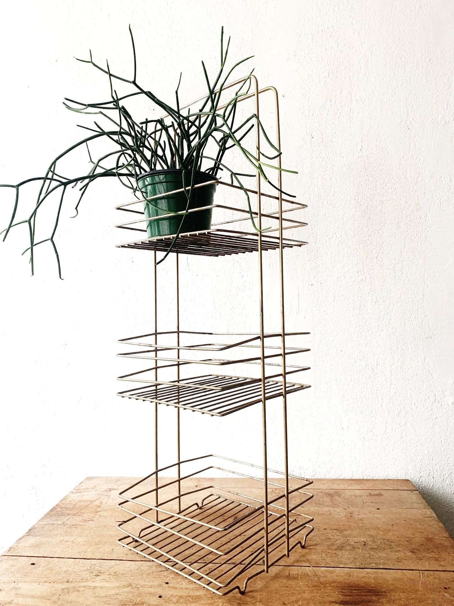 Vintage Goldtone Rack