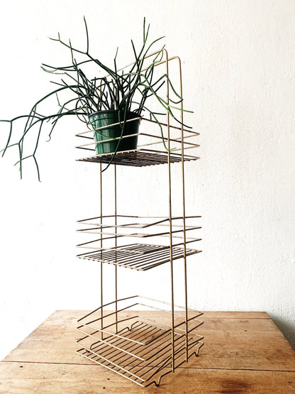 Vintage Goldtone Rack