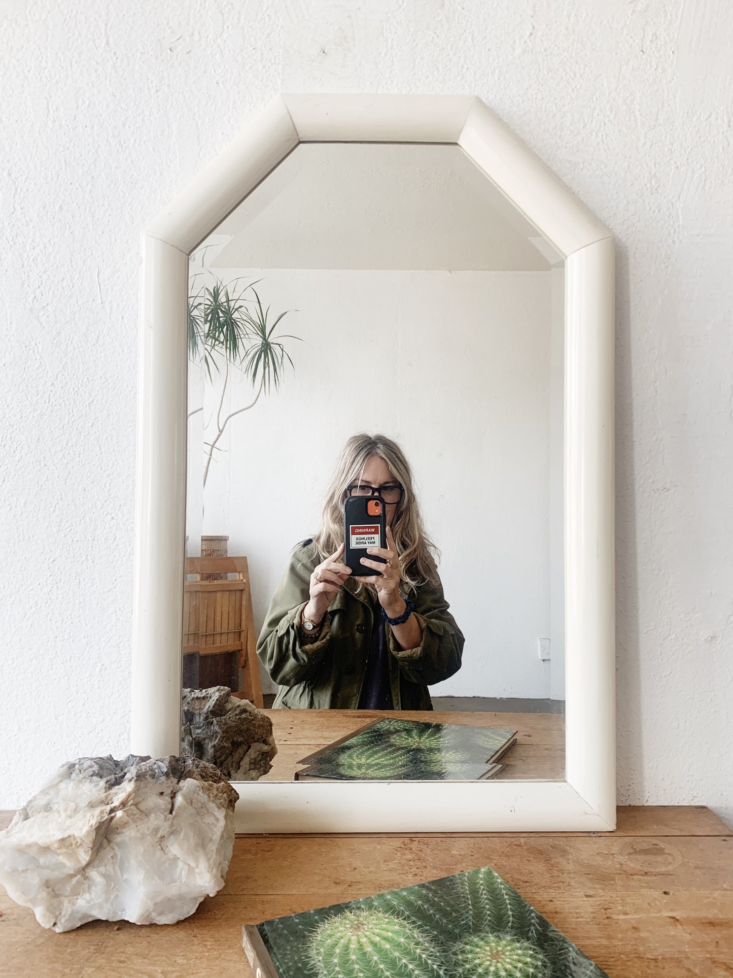 Vintage Beveled Mirror