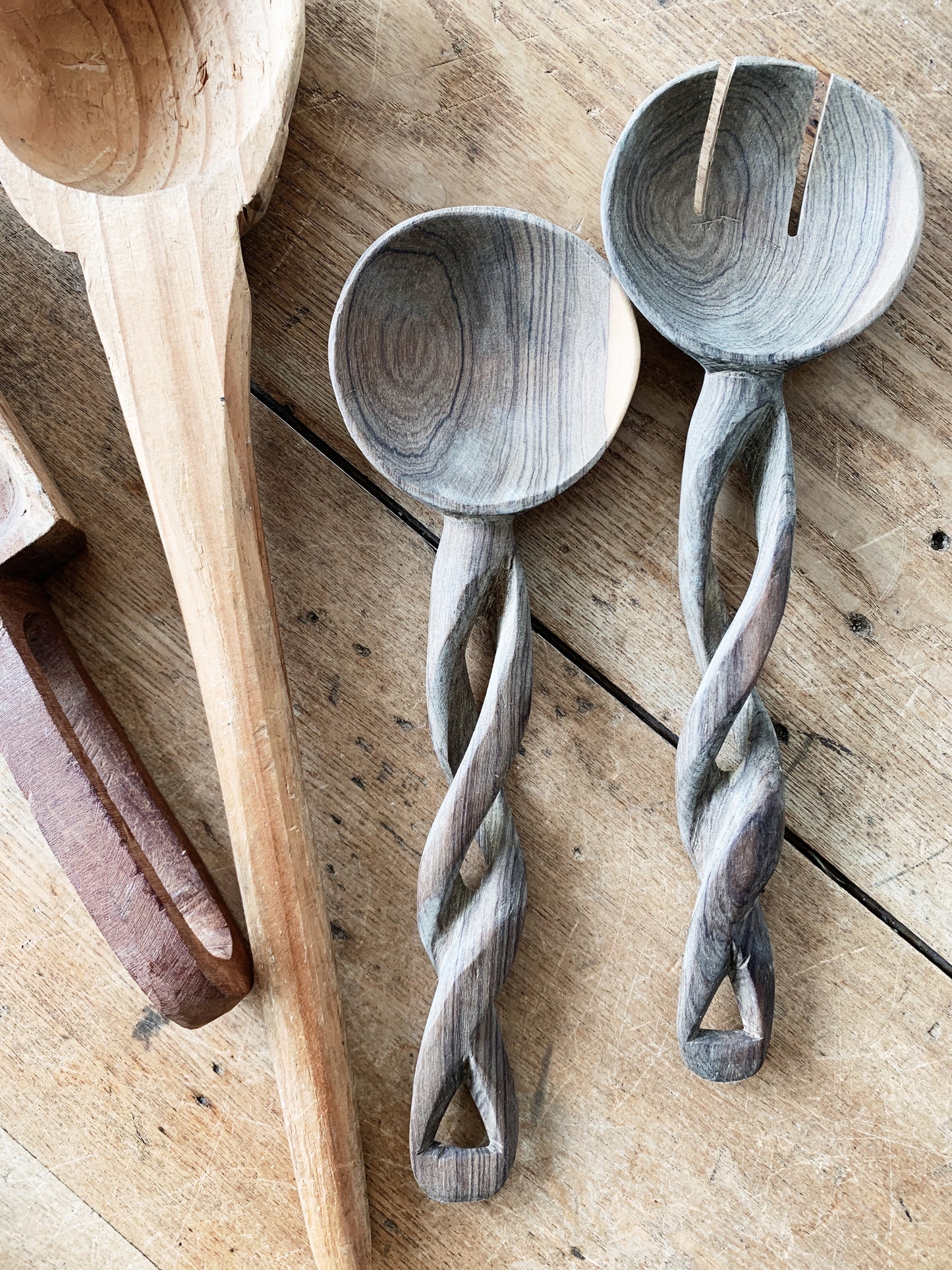 Wooden Utensil Collection