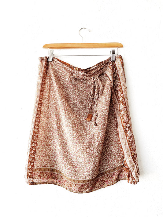 Indian Cotton Wrap Skirt