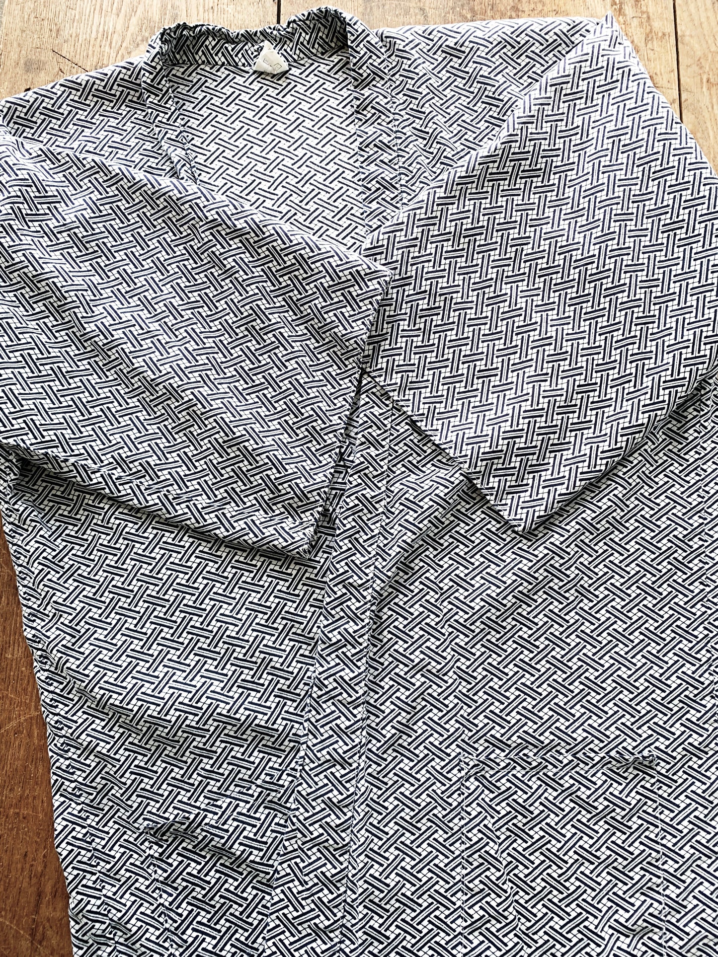 Vintage Cotton Open Yukata Japan