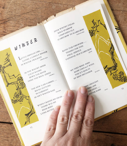 Mid Century Japanese Poetry Book