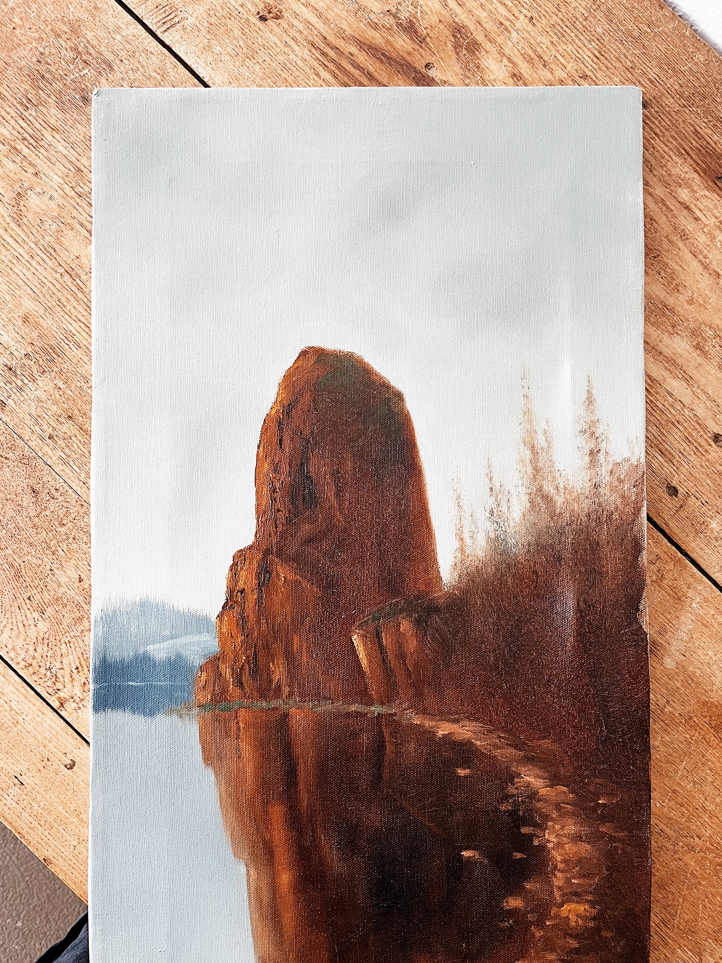 Vintage Landscape Painting