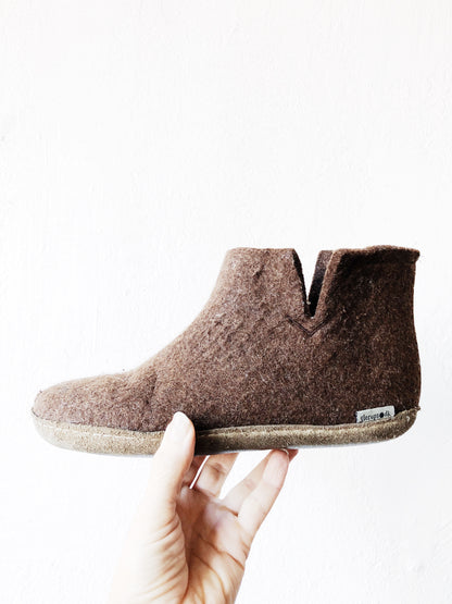 Glerups Felted Wool Bootie Slipper