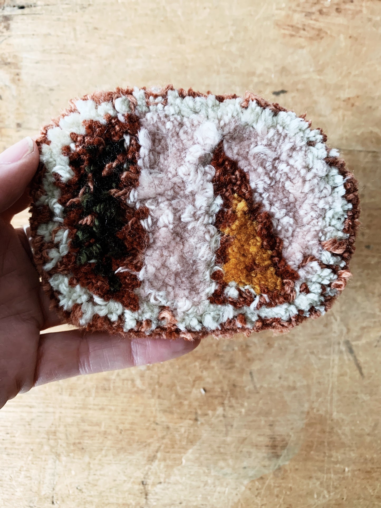 Handmade Original Mini Fiber Art