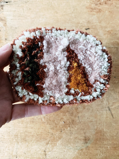 Handmade Original Mini Fiber Art