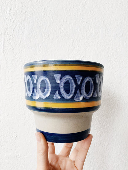 Mid Century Ceramic Plant Pot