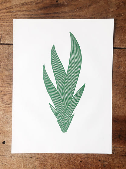 Vintage Czechoslovakian Wood Cut