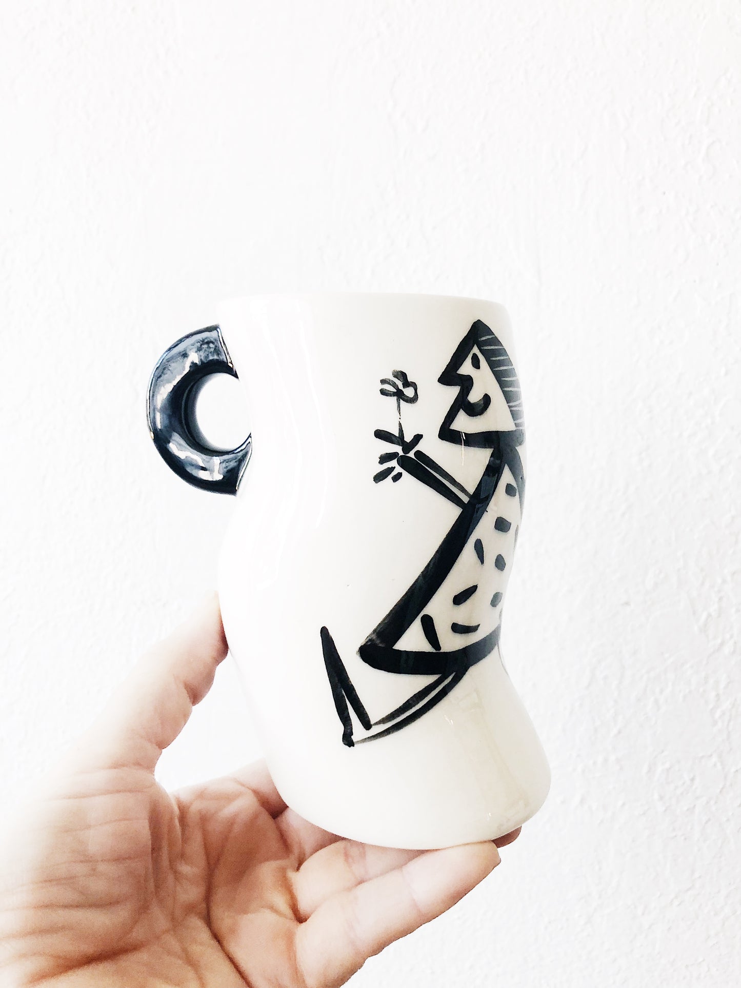 Pair of Oversized Bures Mugs