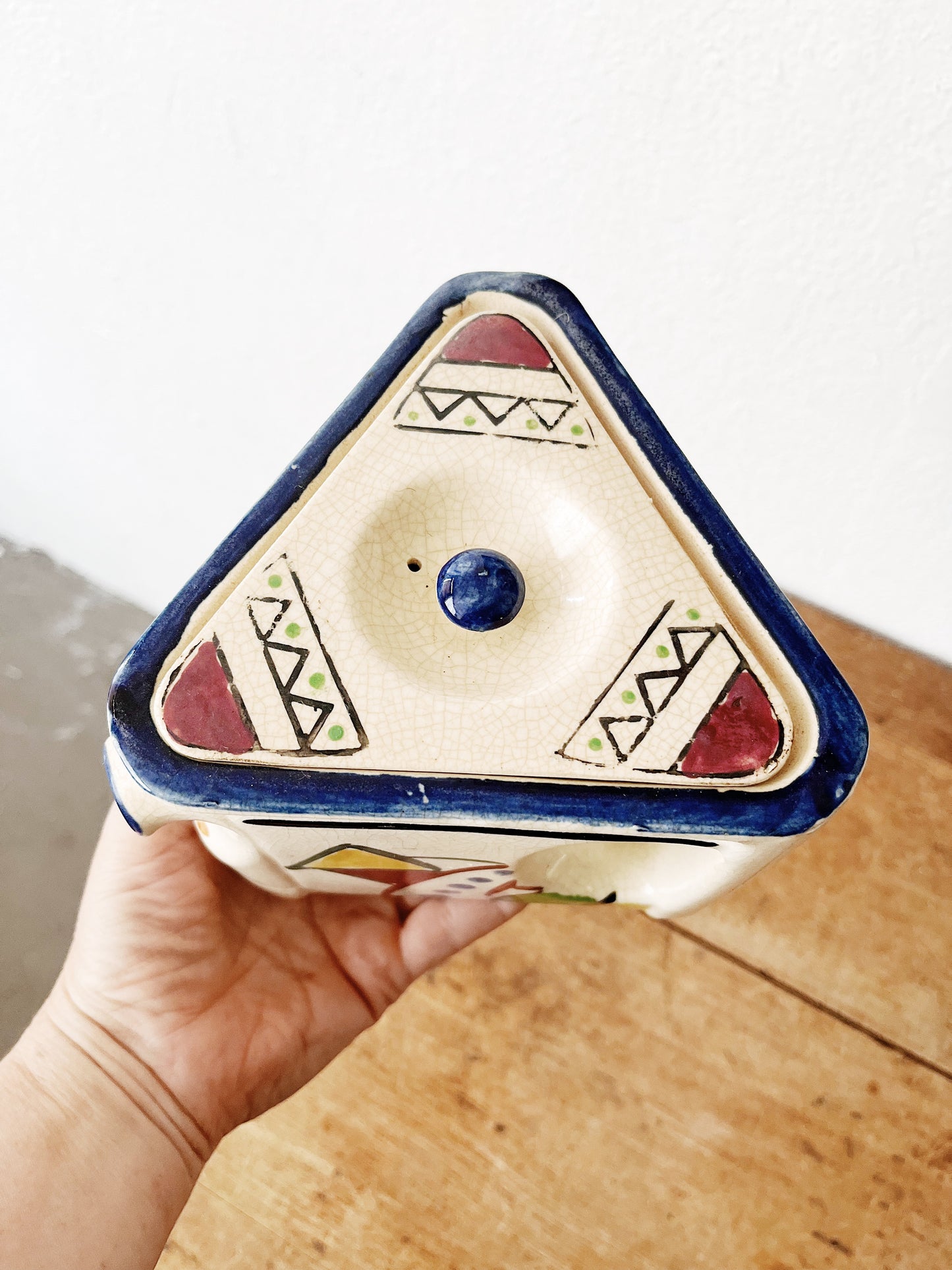 Mid Century Japanese Teapot and Stand