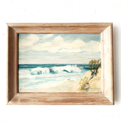 Vintage Framed Seascape