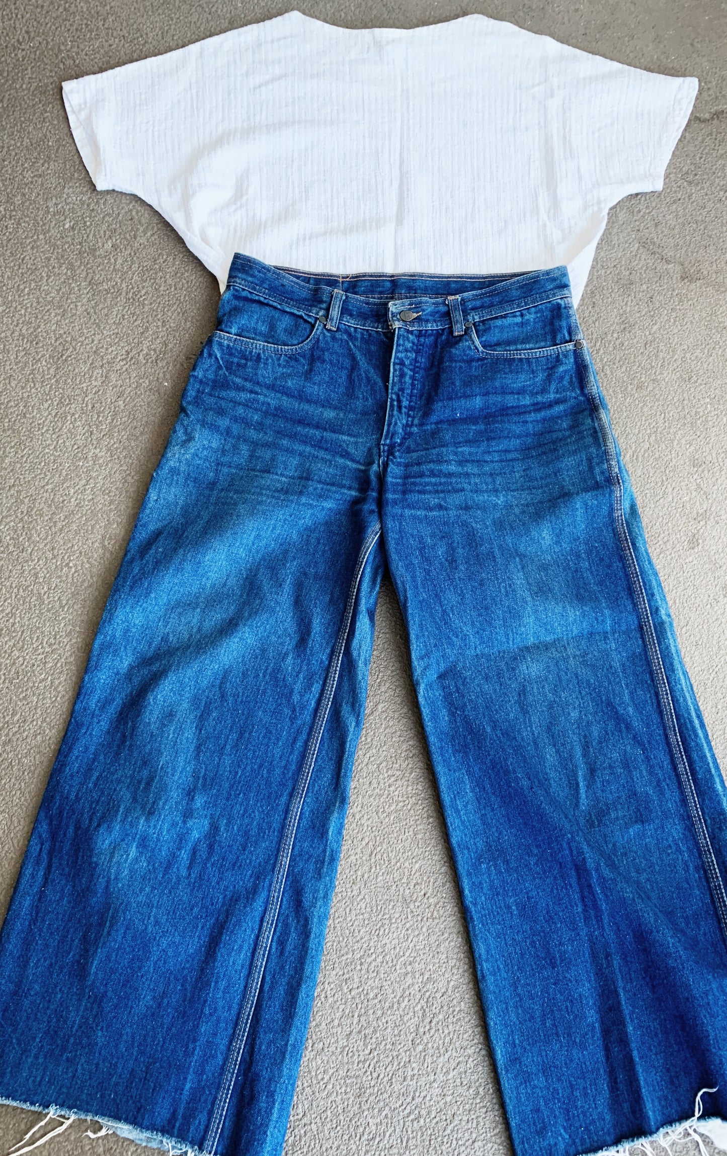 1970’s High Waisted Bullitt Denim Jeans