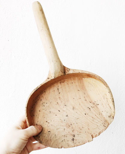 Primitive Wood Dustpan