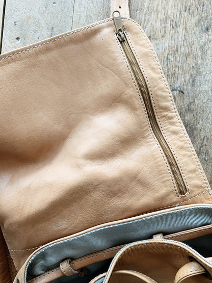 Vintage Ellington Leather Backpack