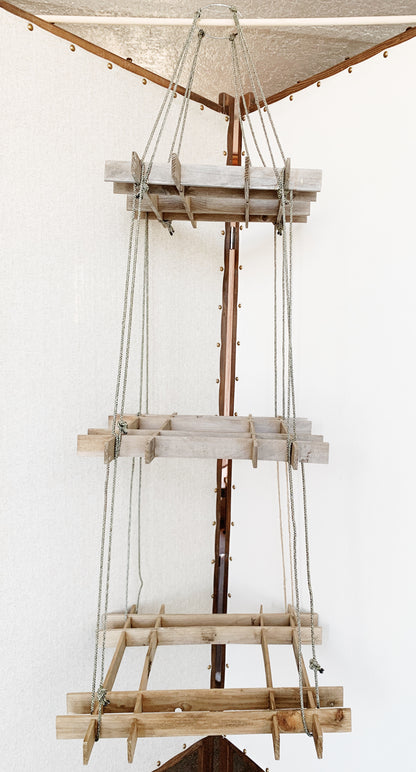 Vintage Triple Grid Plant Hanger