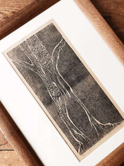 Large Original Numbered 1970s Etching