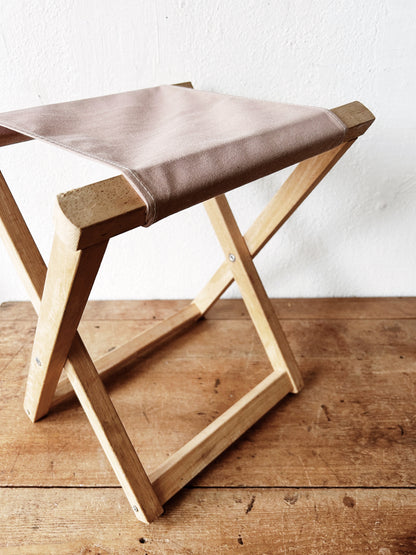 Vintage Folding Camp Stool