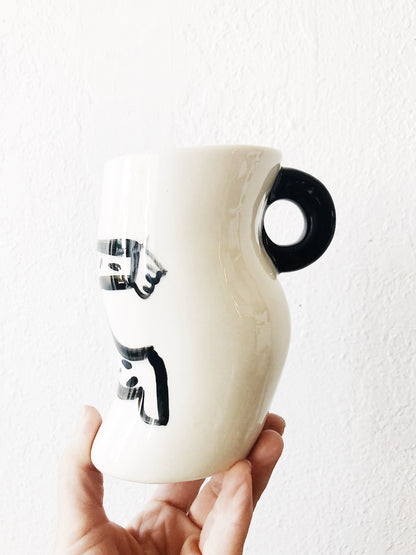 Pair of Oversized Bures Mugs