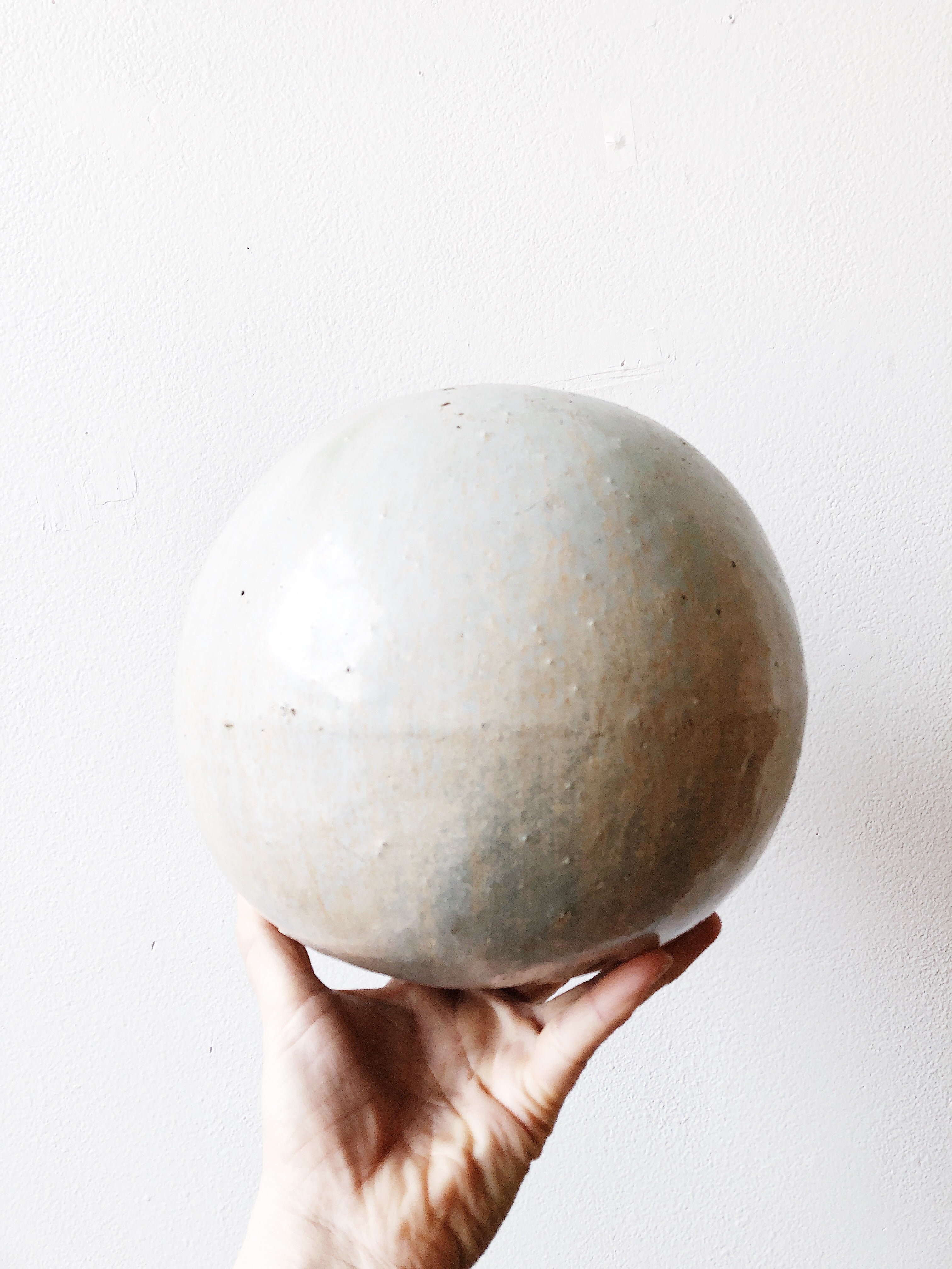 Lovely Vintage Ceramic Orb Vase