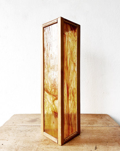 Handmade Slag Glass Shelf