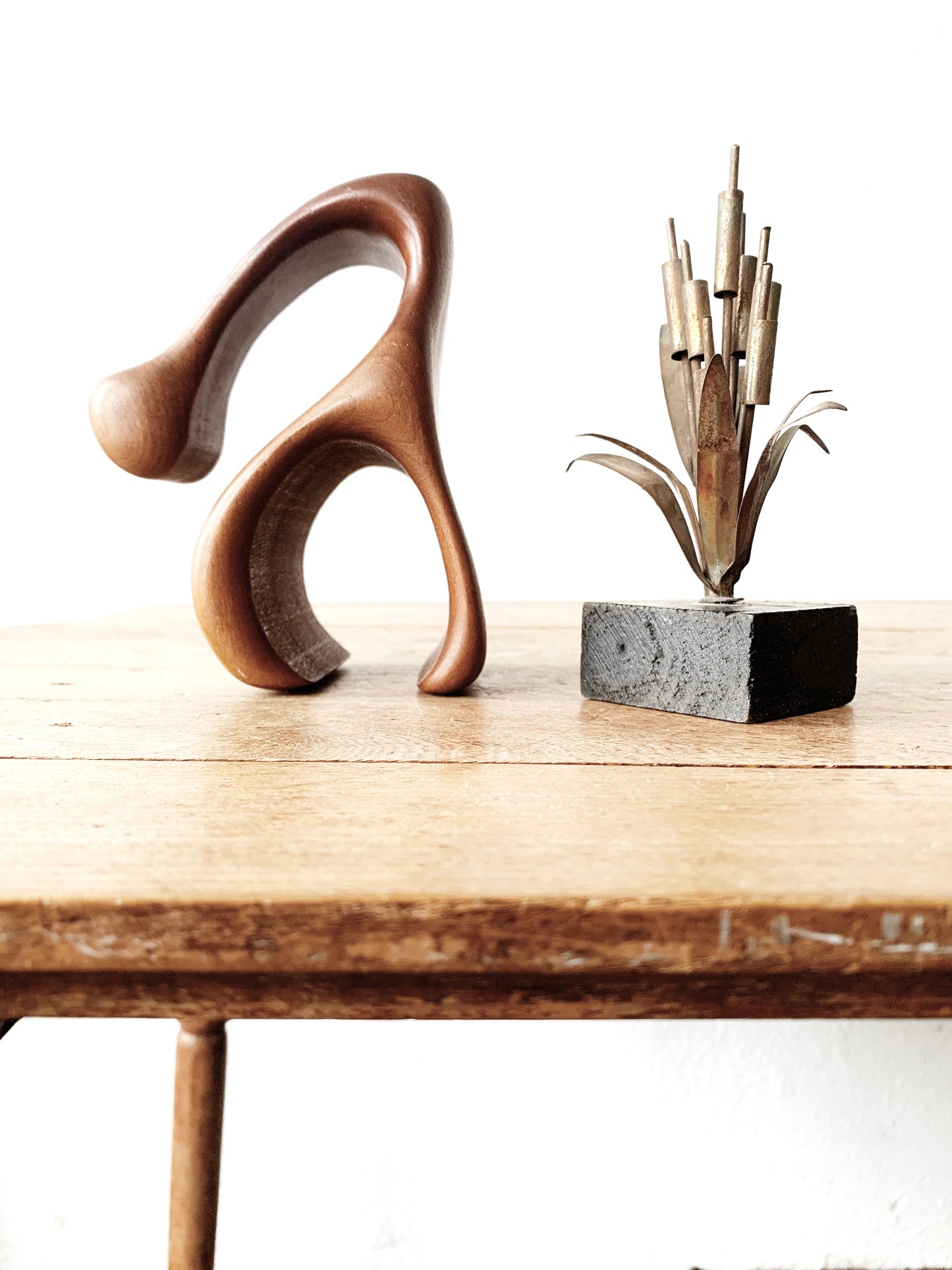 Vintage Wood Sculpture