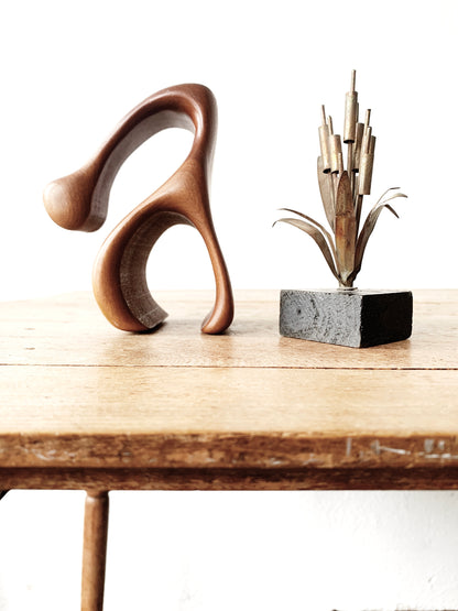 Vintage Wood Sculpture