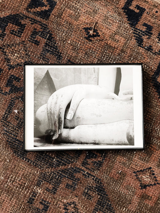 Original Photo of the Seated Buddha Thailand