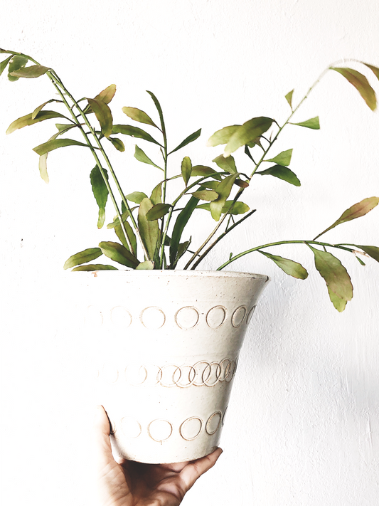 Ceramic Circle Planter