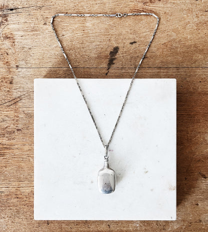Vintage Sterling Perfume Pendant