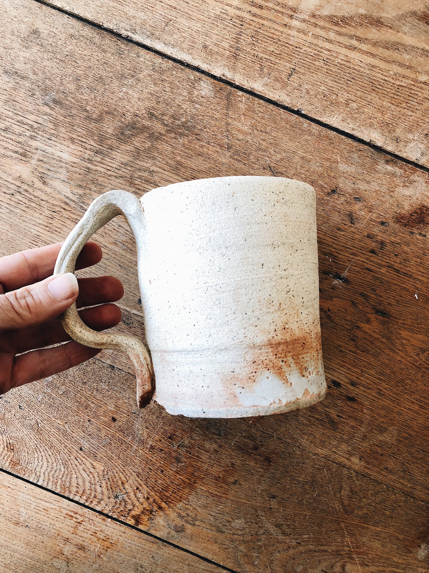 Handmade Unglazed Mug