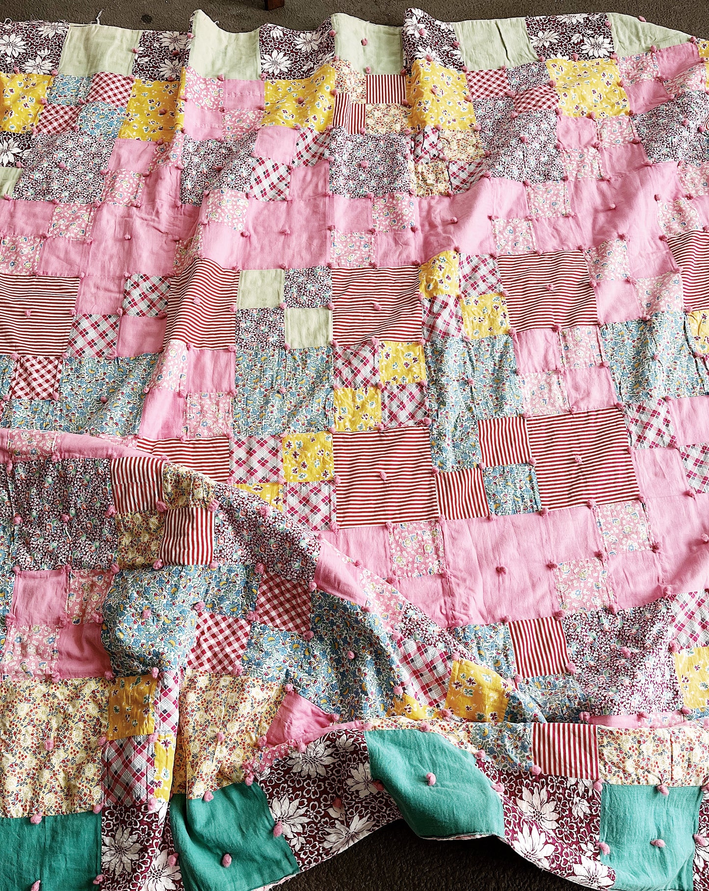 Vintage Cotton Quilt