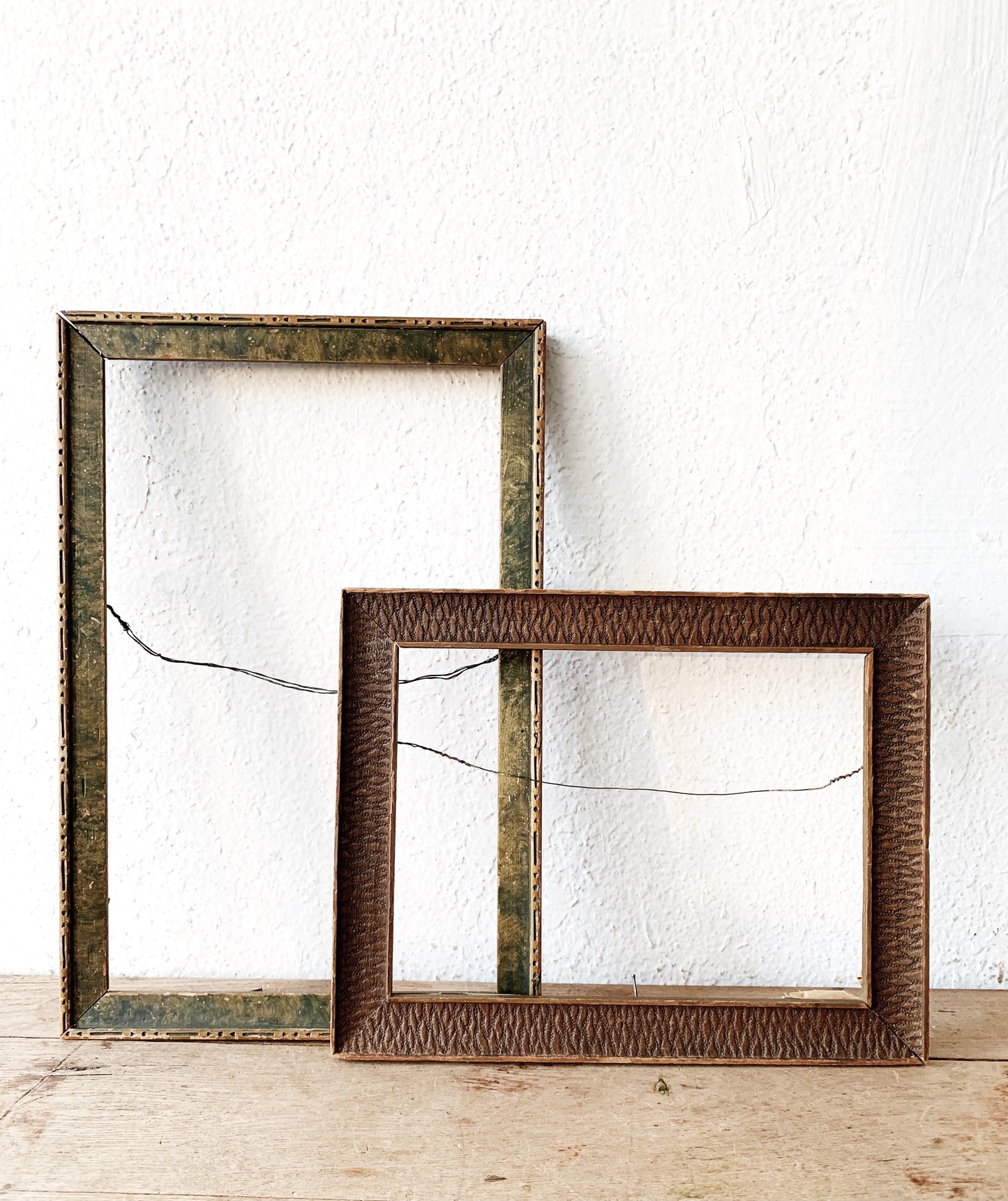 Antique Carved Wood Frame