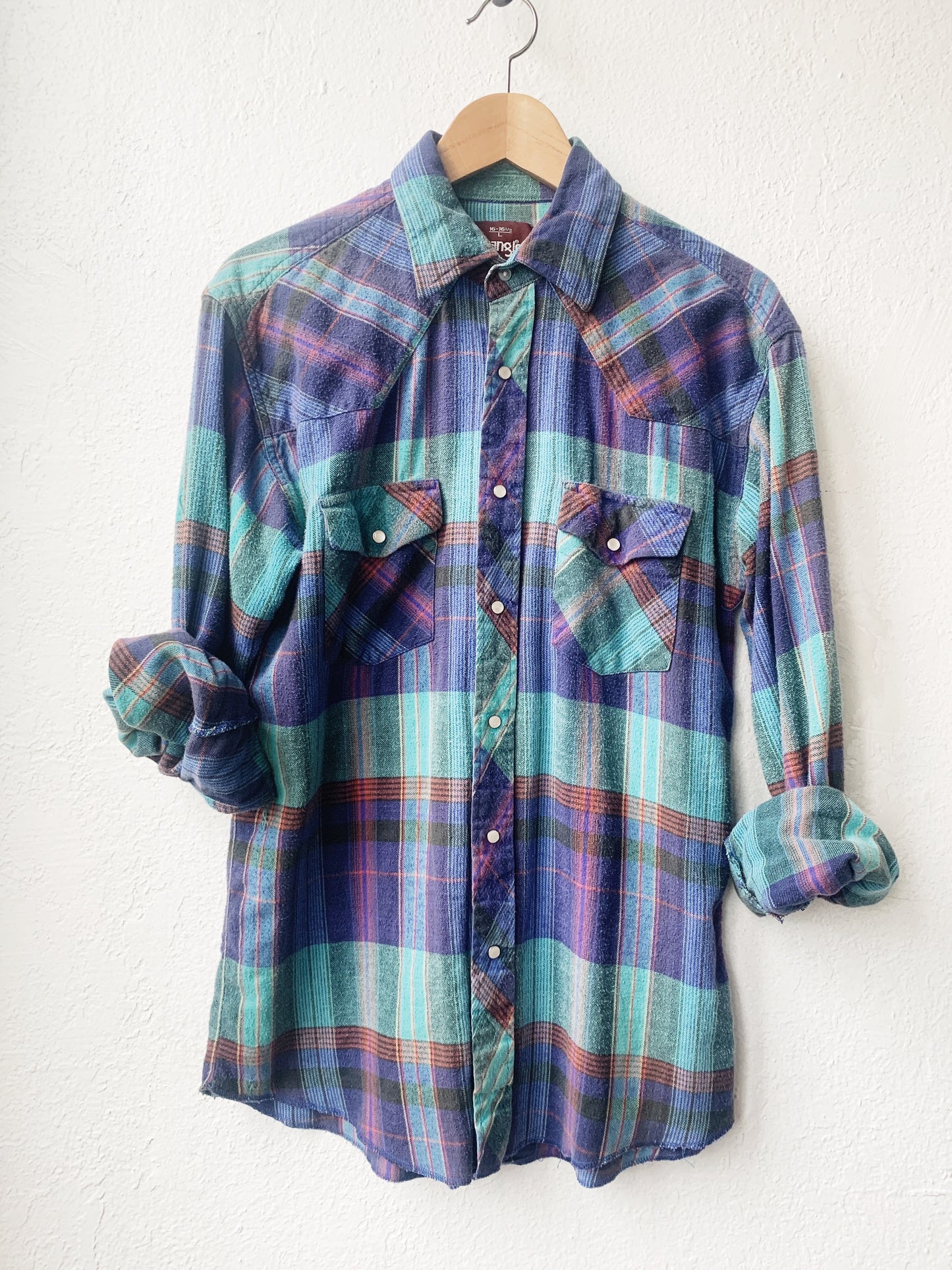 Wrangler Cotton Pearl Snap Shirt