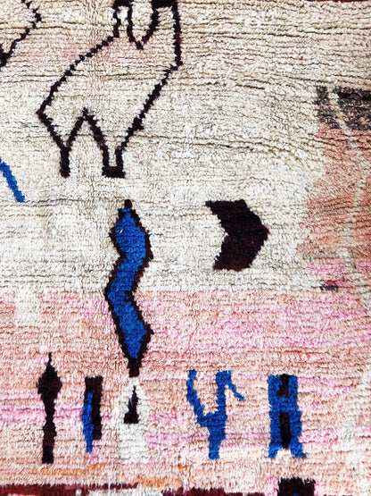 Vintage Moroccan Wool Berber Rug