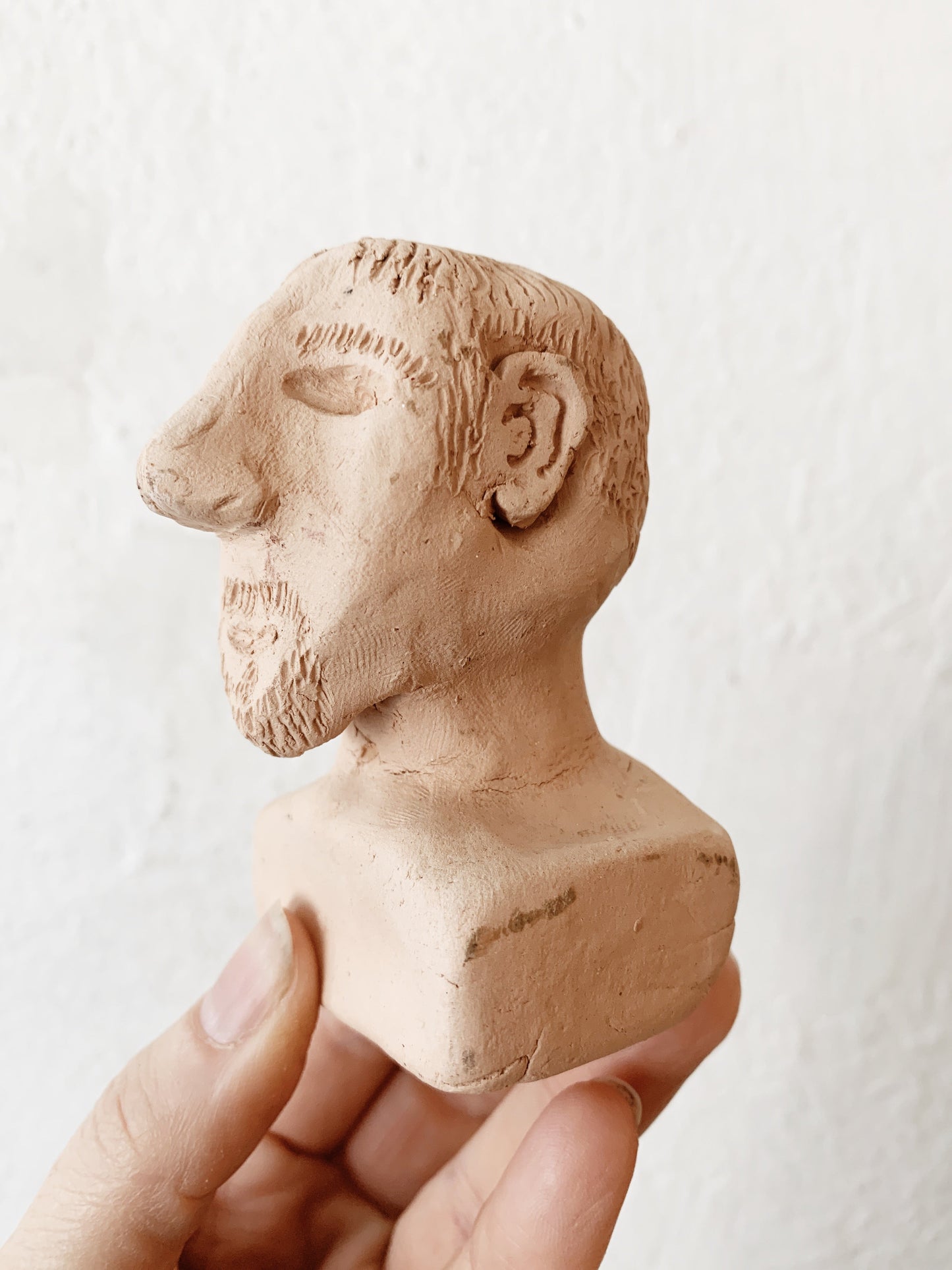 Clay Head Sculpture