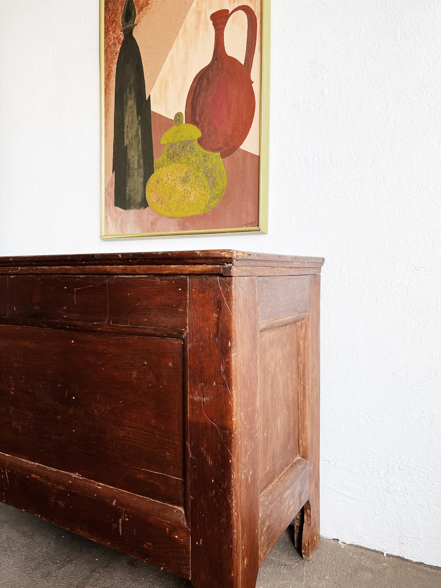 Primitive Wood Chest