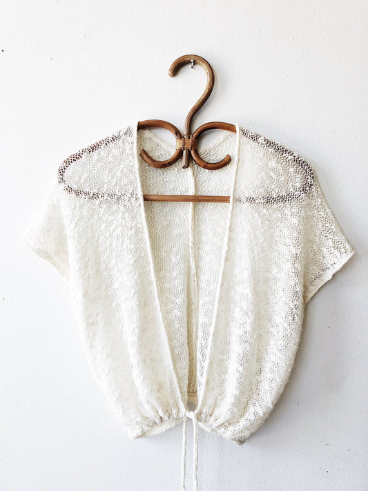 Vintage Sheer Knit Jacket