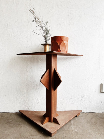 Handmade Vintage Folk Art Table