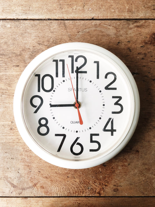 Vintage Spartus Kitchen Clock