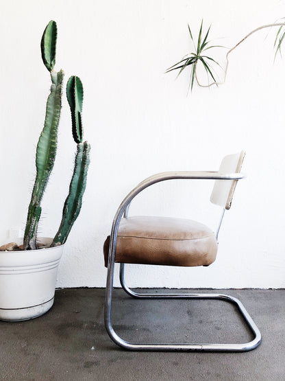 Vintage Machine Age Chair