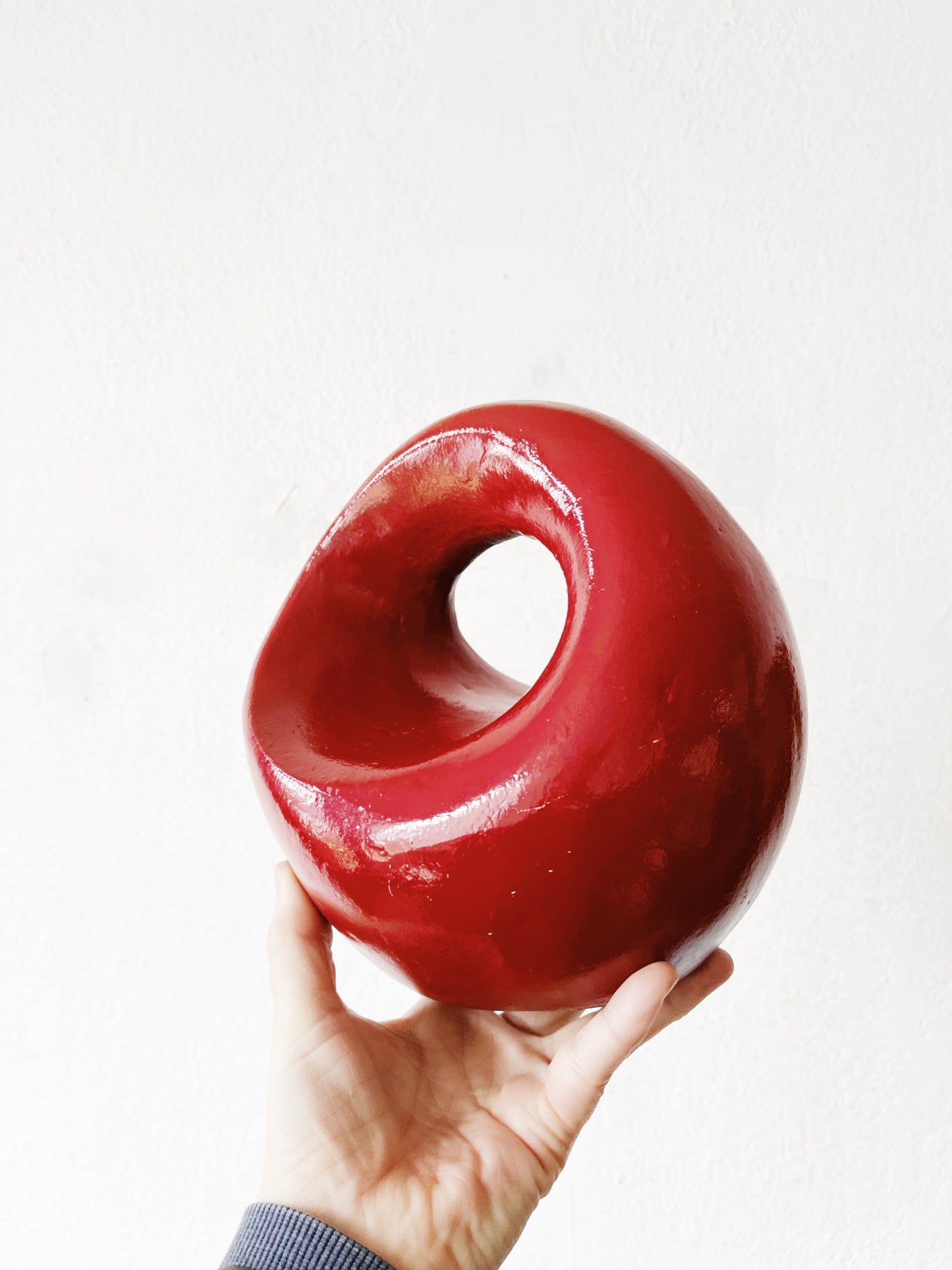 Vintage Ceramic Modernist Sculpture