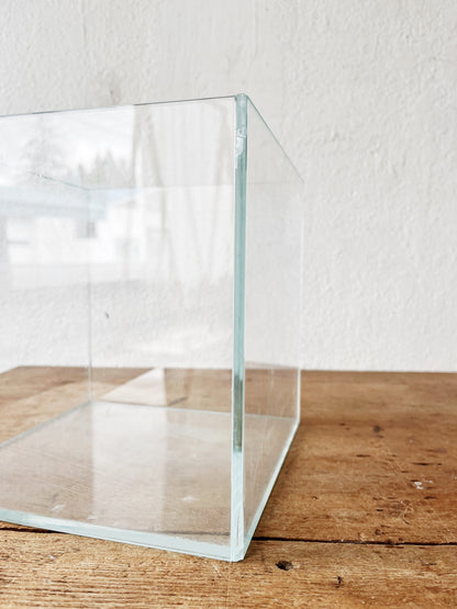 Plate Glass Display Cube