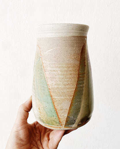 Vintage Klickitat Pottery Utensil Jar