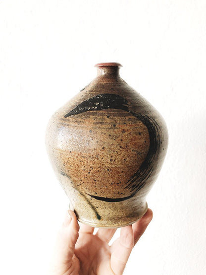 Vintage Ceramic Weed Pot