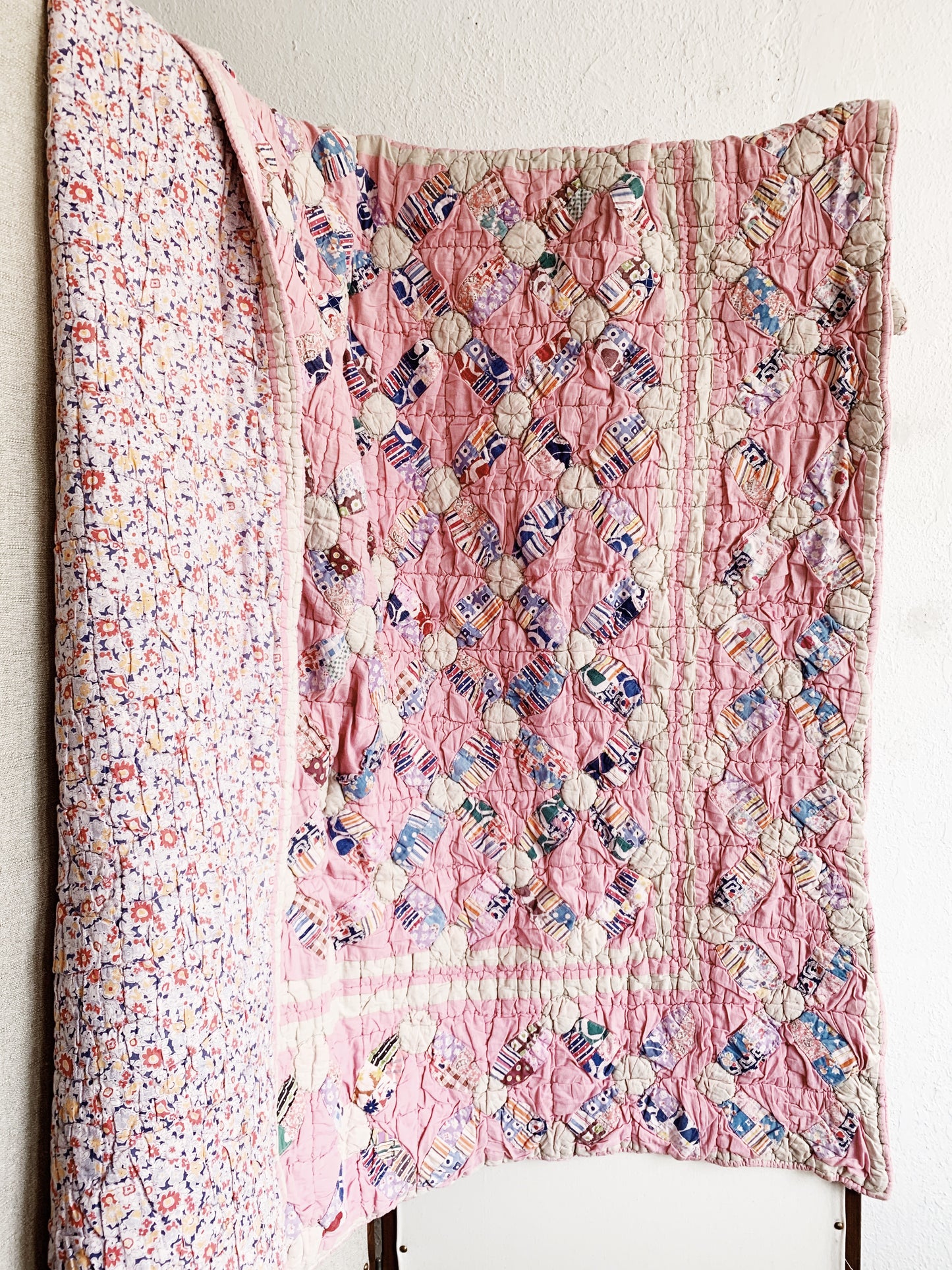 Antique Handmade Cotton Quilt