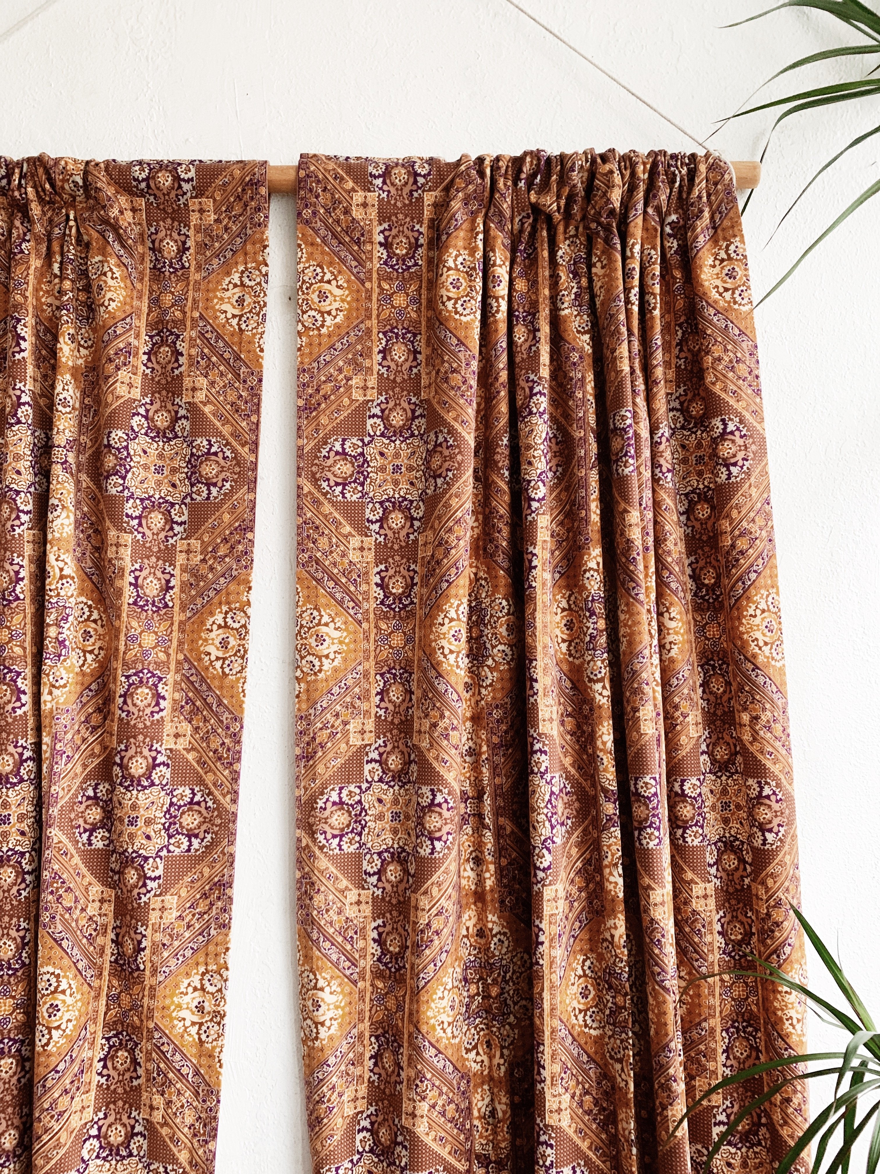 Handmade Vintage Drapes - Thumbnail 2